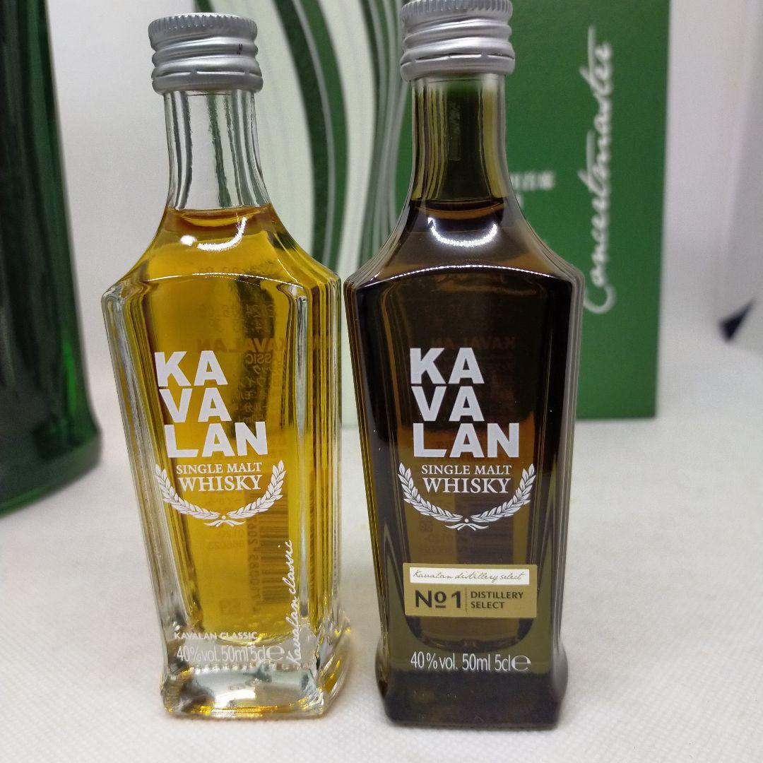 未開栓　KAVALAN シングルモルトウイスキー セット