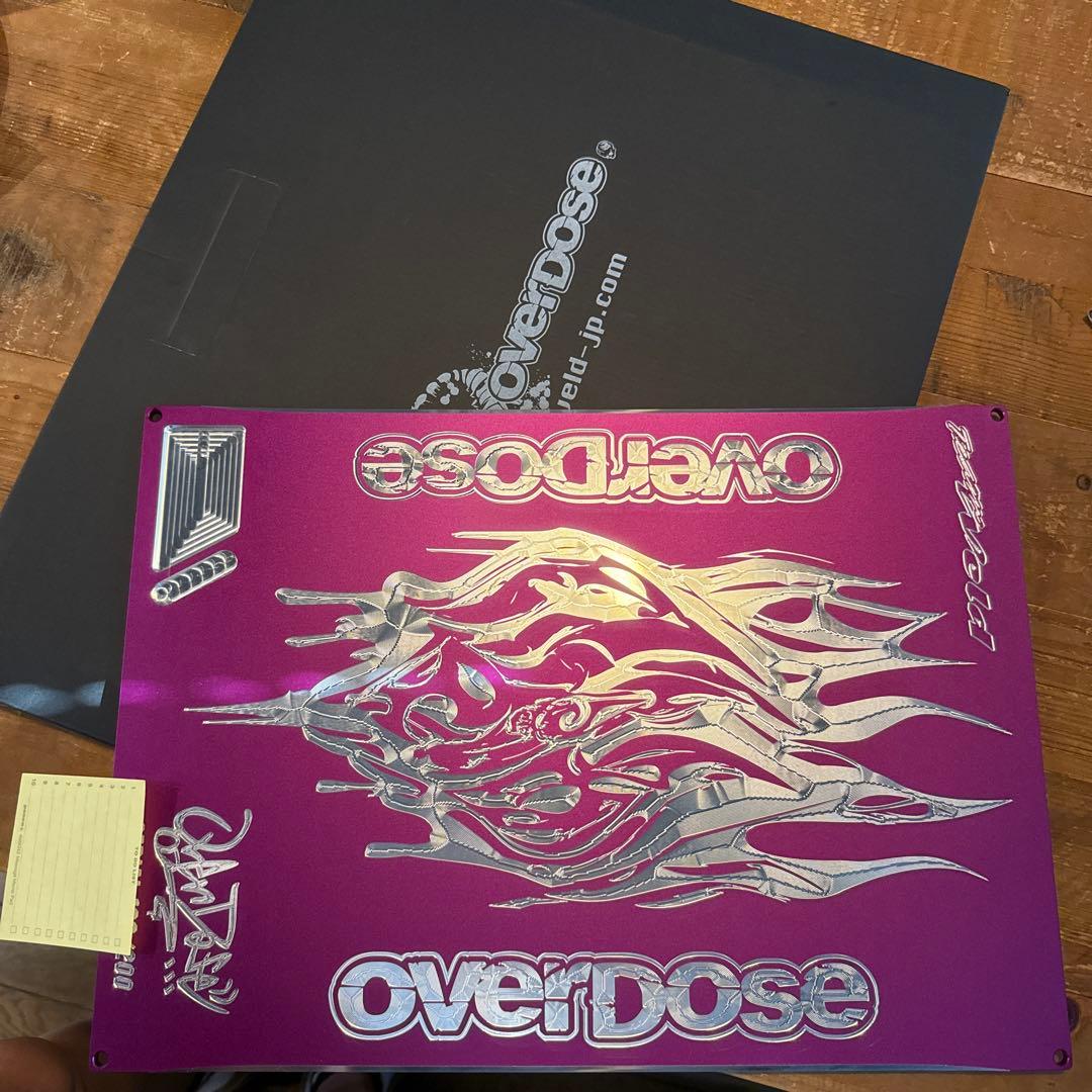 ★最終値下げ★オーバードーズ アルミ限定シリアル入りセッティングボード　新品