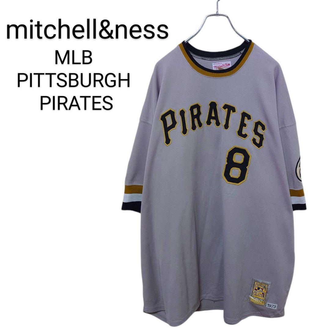 【mitchell&ness】ピッツバーグ・パイレーツ ユニフォーム A3567