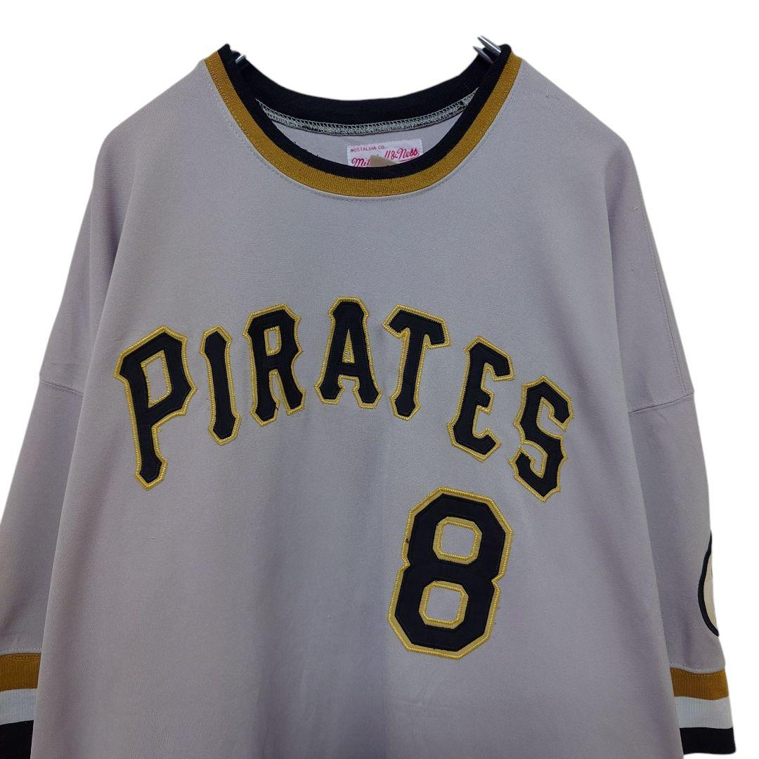 【mitchell&ness】ピッツバーグ・パイレーツ ユニフォーム A3567