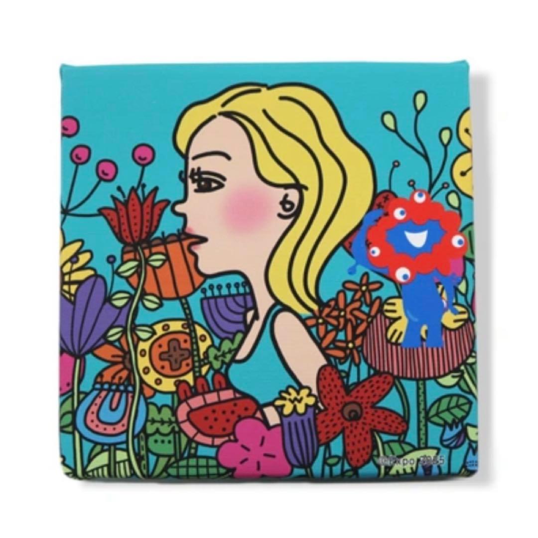 万博　EXPO2025 ミャクミャク キャンバスジクレー印刷 FLOWER