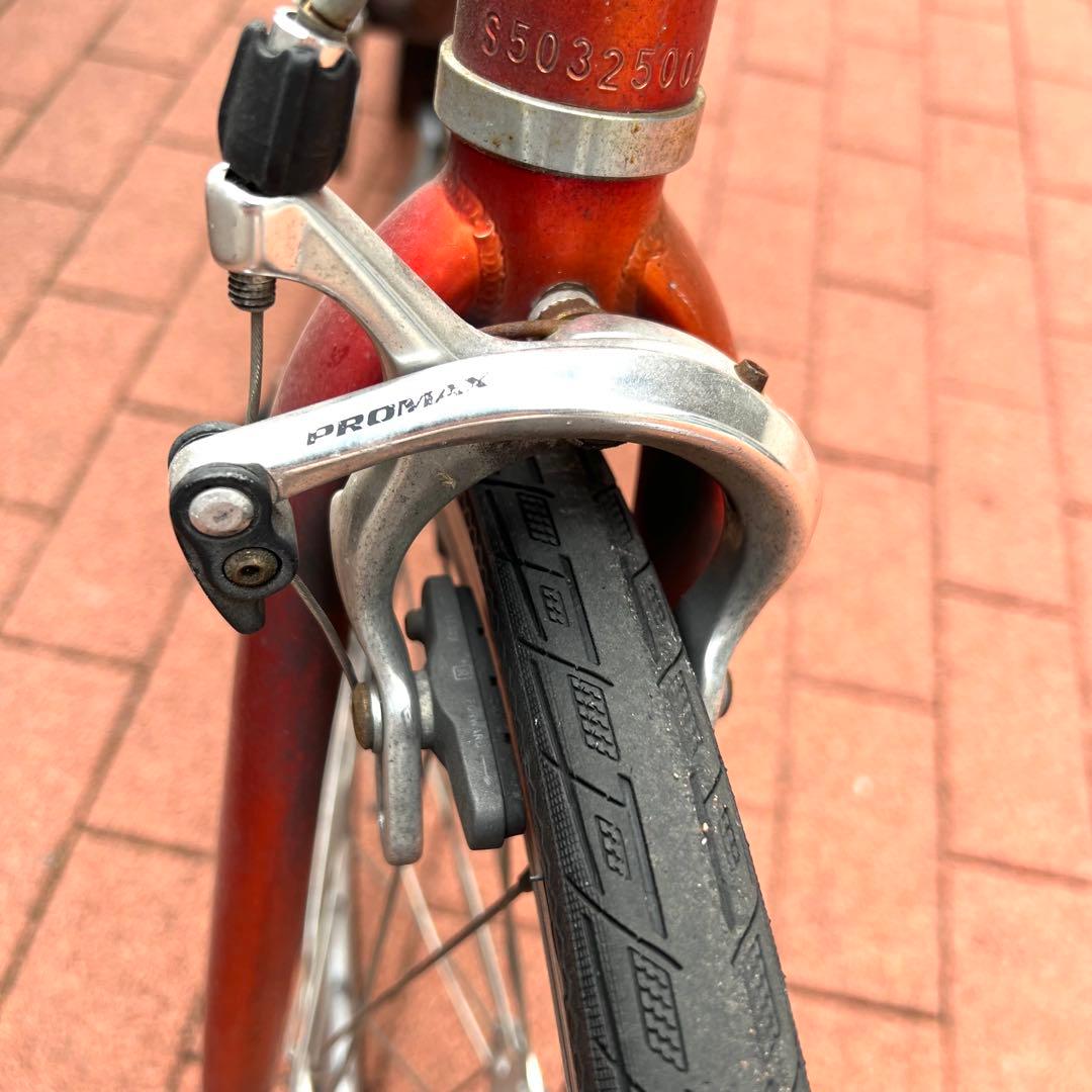 レア車体 cycroc flat1 シングル RED 485 ミニベロ