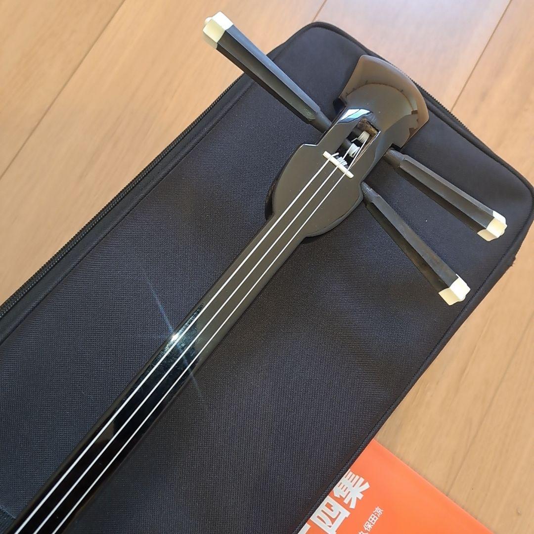 【美品】三線 沖縄 教本 付属品 初心者 人工皮 蛇革 蛇皮 和楽器