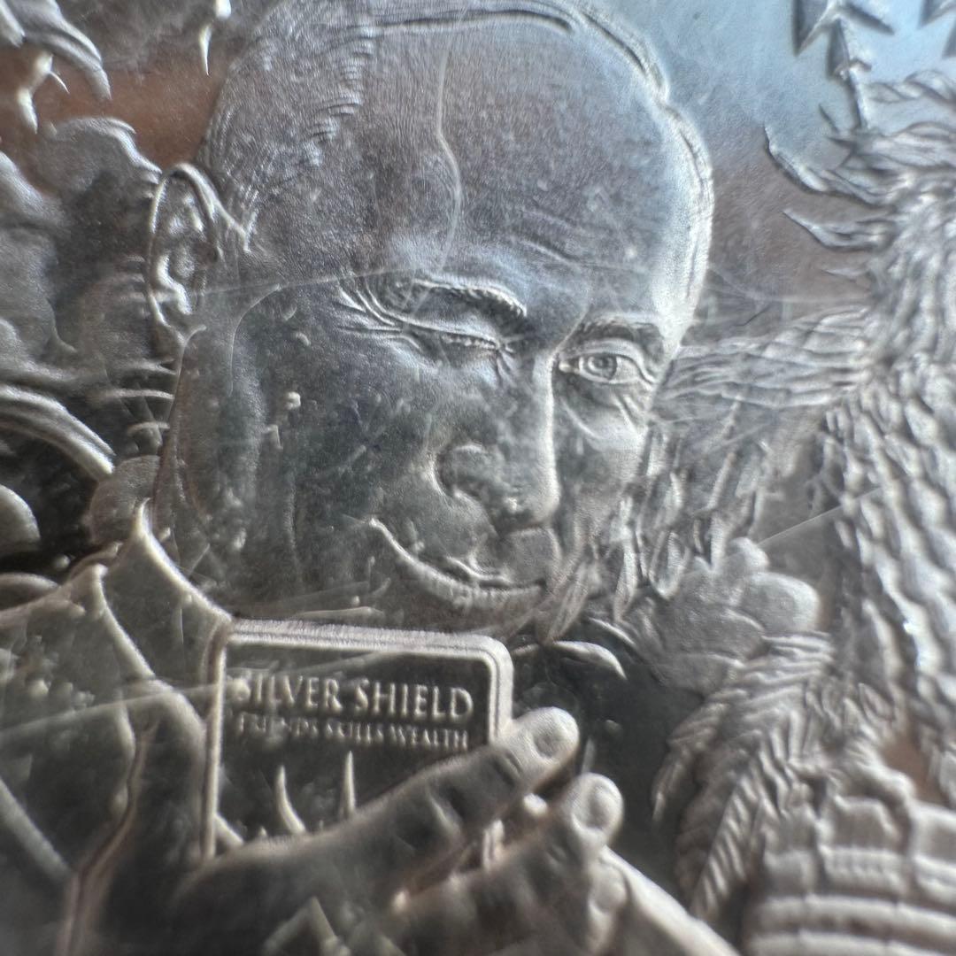 （激レア！）プーチン大統領　1オンス 銀貨　Starve The Beast