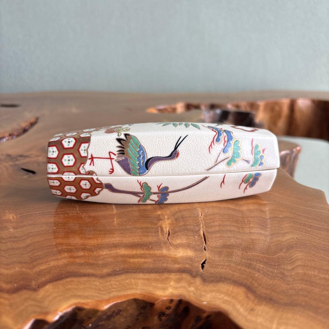 ぶりぶり香合 仁清風 桃岡堂 茶道具 共箱