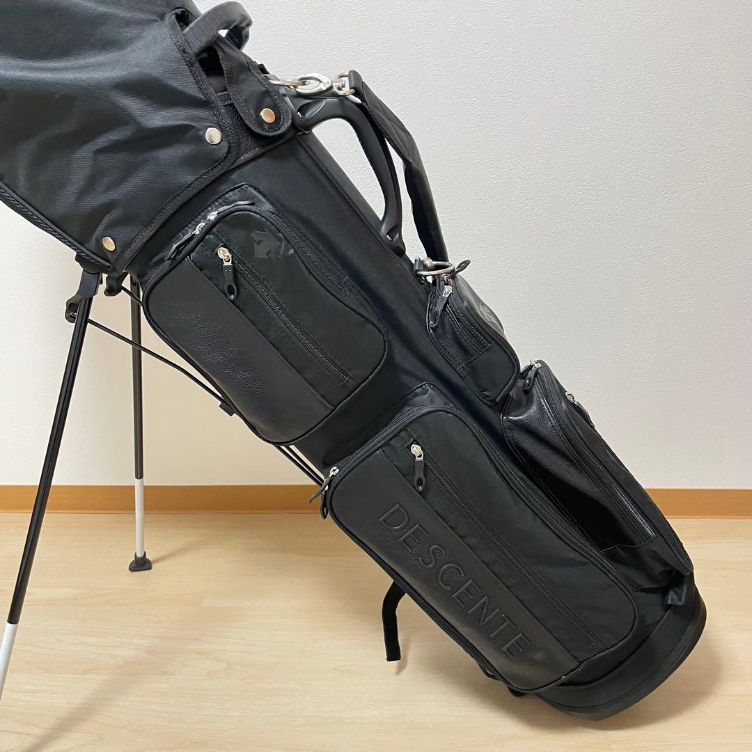 【送料無料‼️】DESCENTE デサント　ゴルフ　キャディバッグ　スタンド式