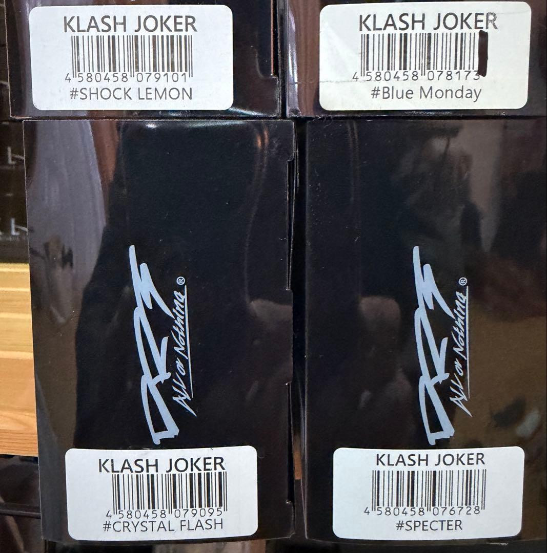KLASH JOKER 4個セット