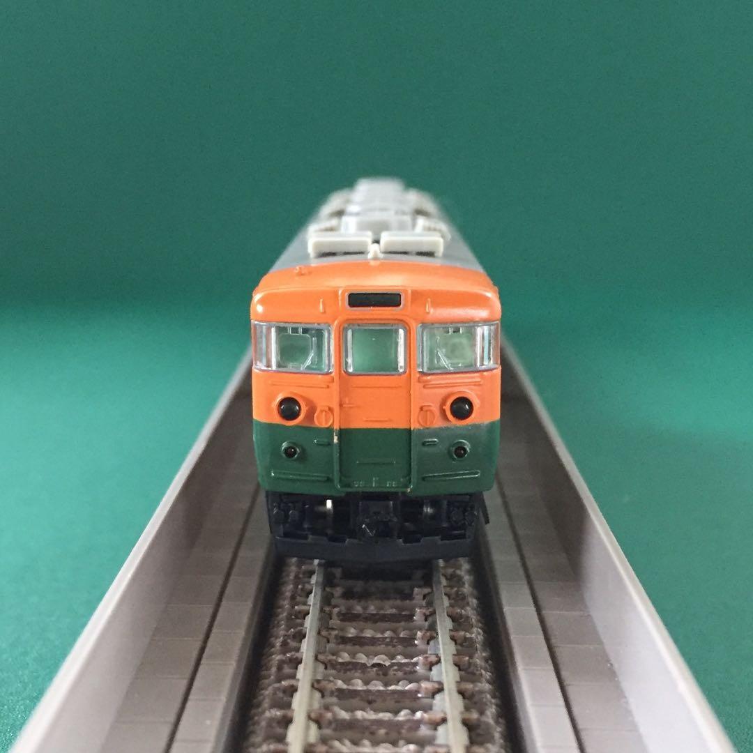 【A0904】国鉄 165系湘南色・新製冷房車 急行「内房」基本７両セット