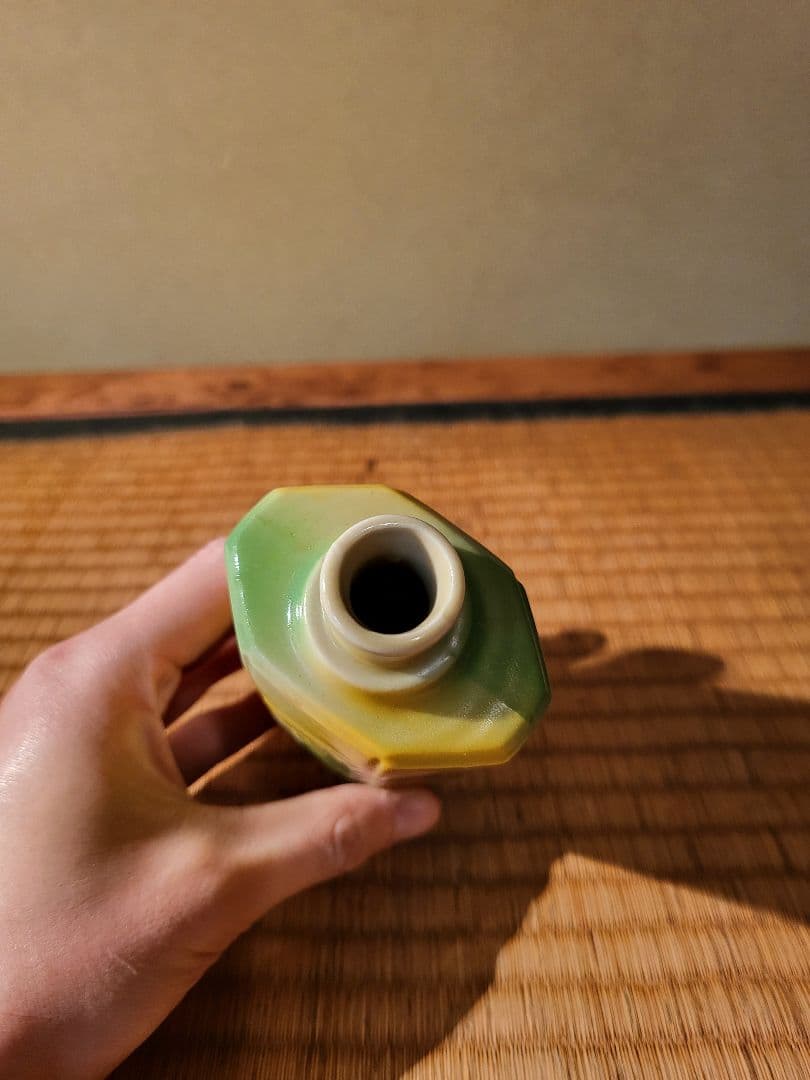 白湯精　陶器製ボトル　瓶　アンティーク