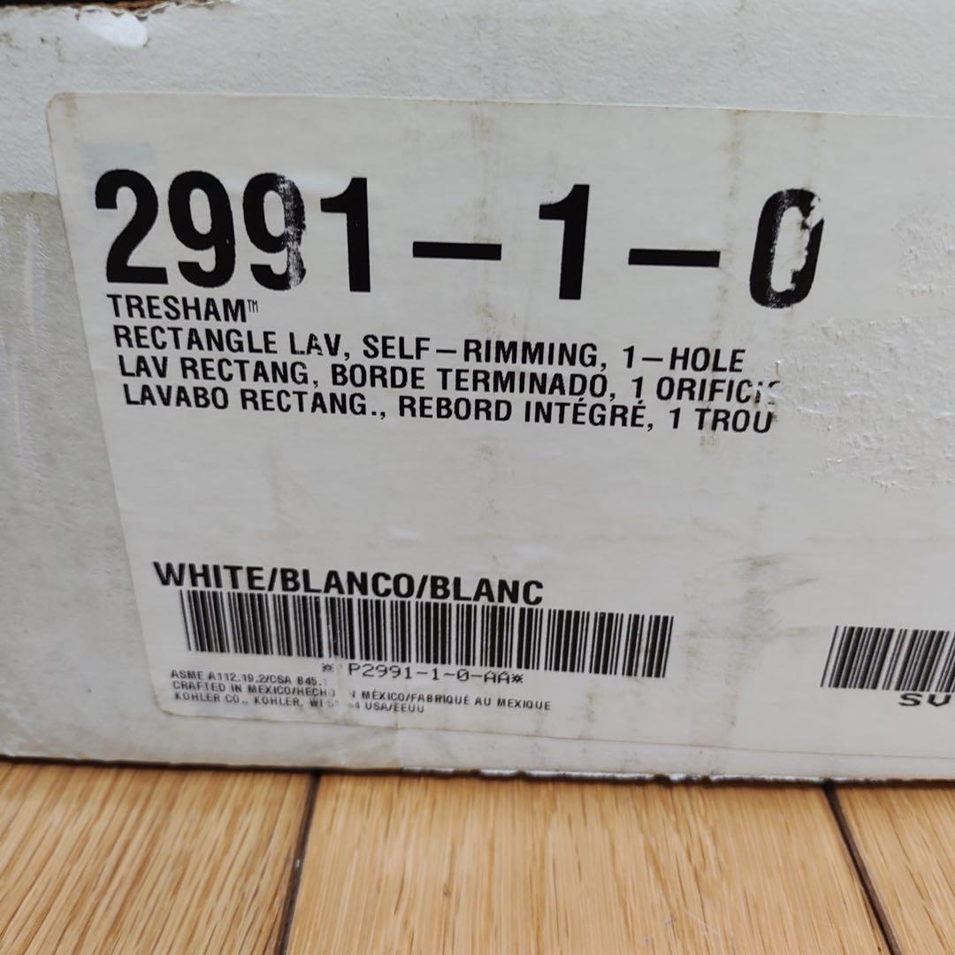 【新品•未使用】KOHLER コーラー　トレシャム　オーバーカウンター