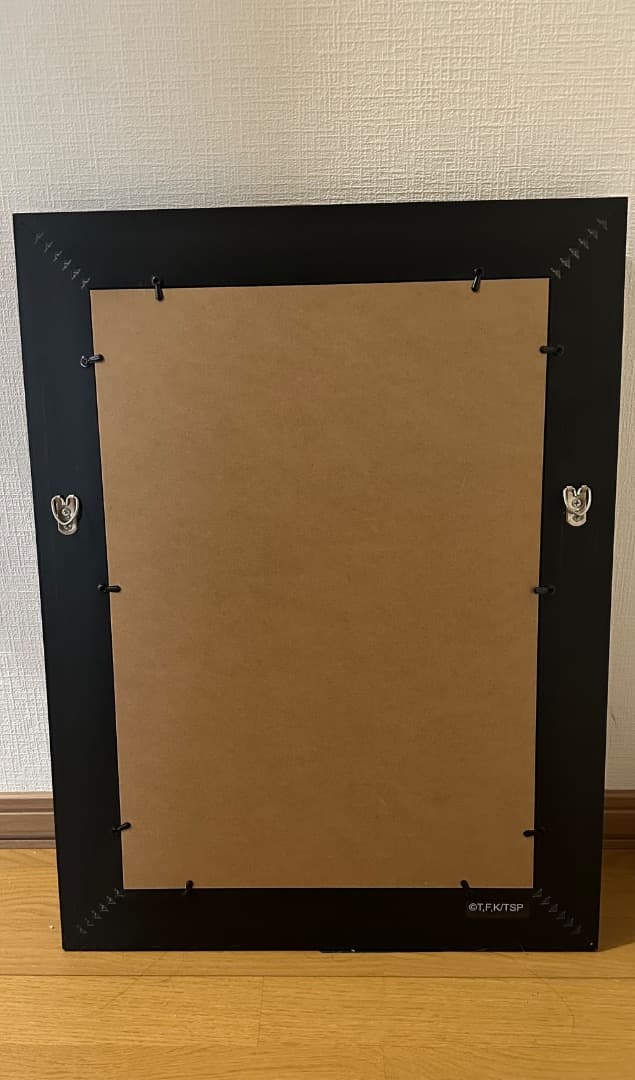 アニメキャラクター ポスター 装飾フレーム付き