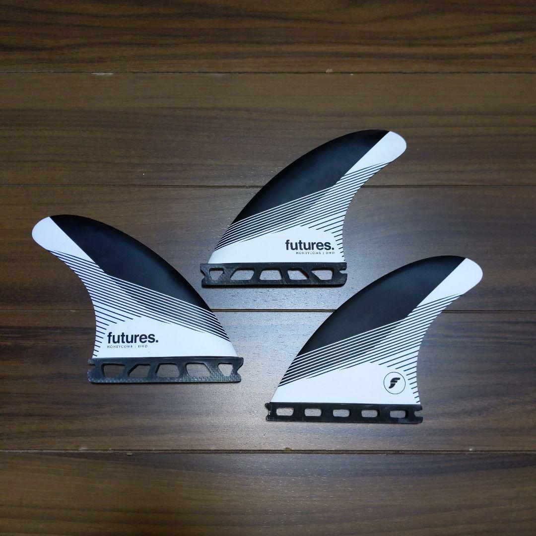 DHD futures サーフボードフィン 3枚セット フューチャーフィン