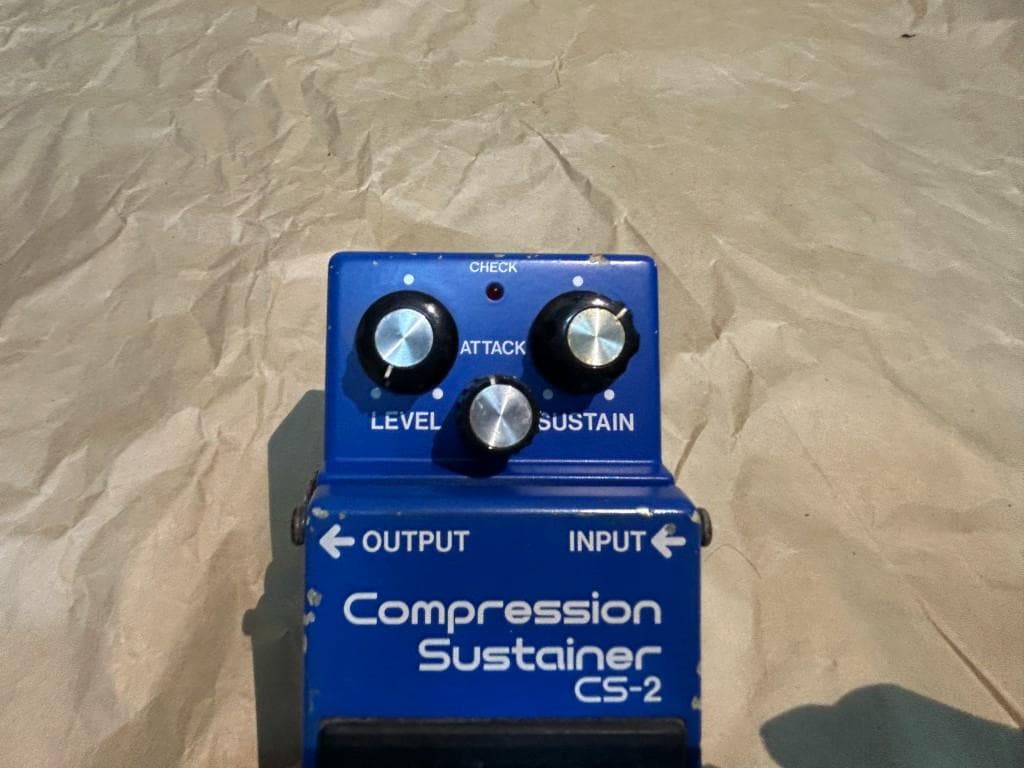 BOSS CS-2/Compression Sustainer/BOOWY②