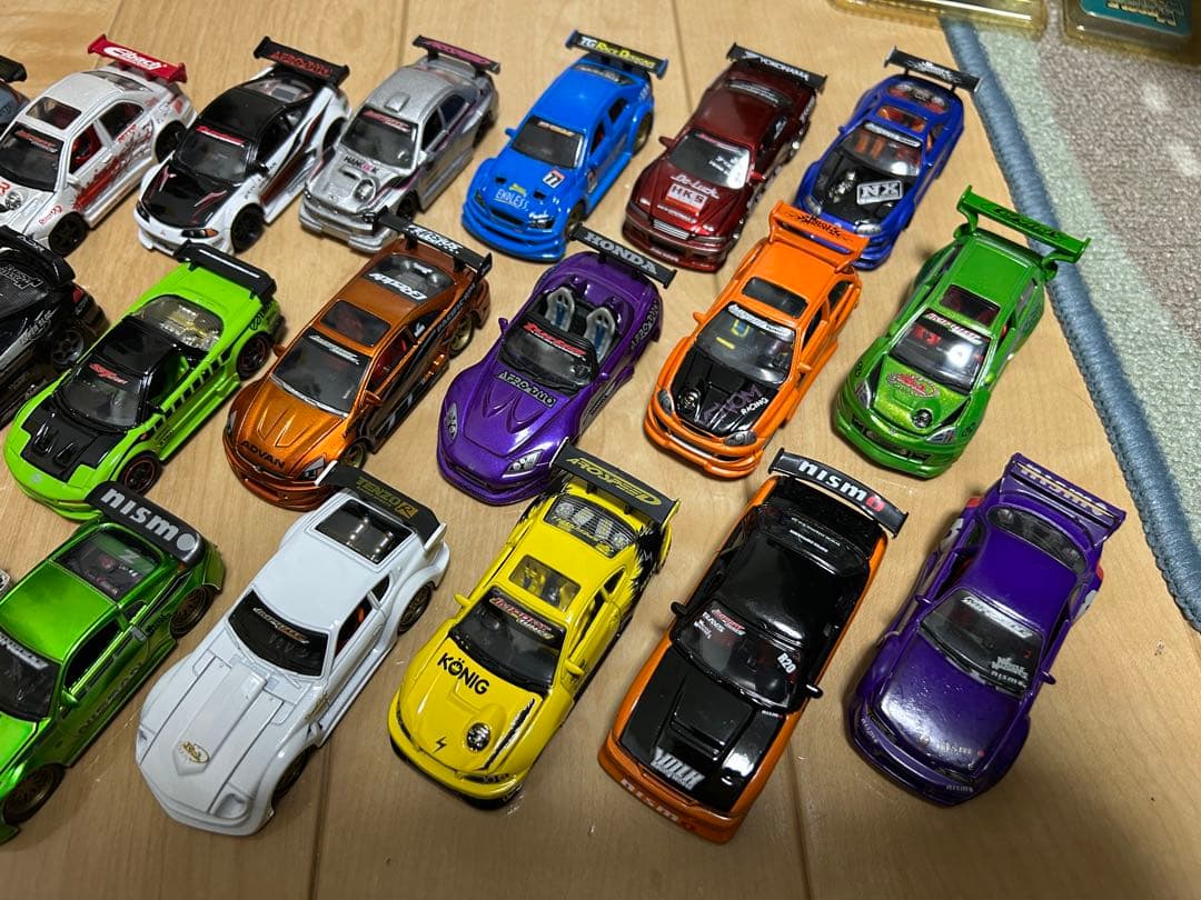 マッスルマシーン　ミニカー　セット