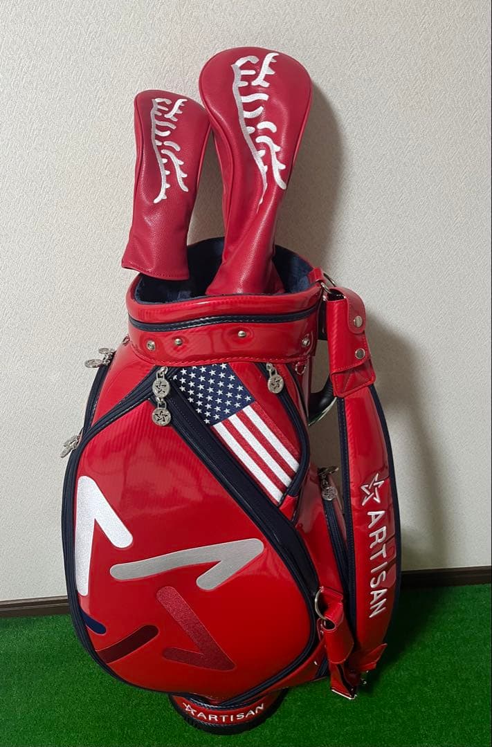 美品　アーテイザン　キャディバッグ