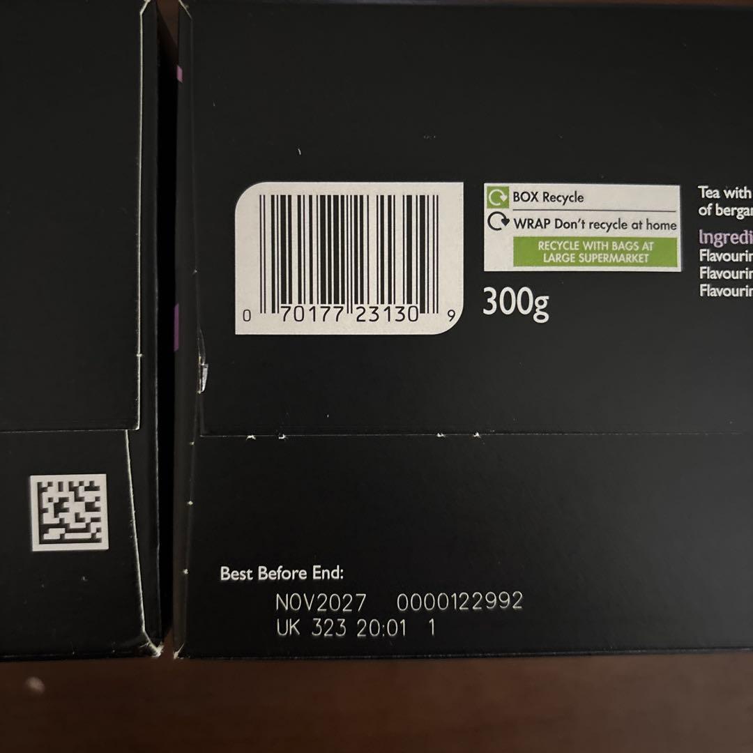 TWININGS Earl Grey 120ティーパック　2箱　アールグレイ