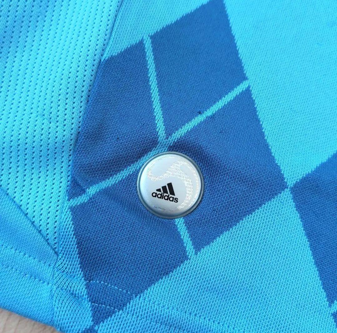 【即購入⭕】adidas オリンピック・マルセイユ シャツ 水色/黒