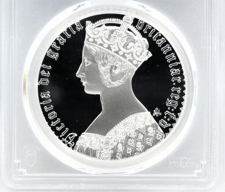 2022エリザベス2世 2oz 銀貨69 ゴチッククラウン ポートレート 164