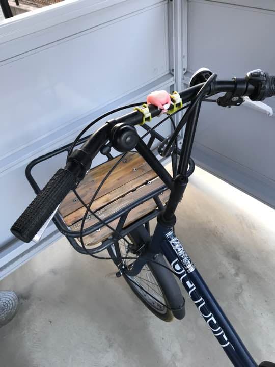 《シキシマ》ミニ自転車 ビーコン 紺 ネイビー