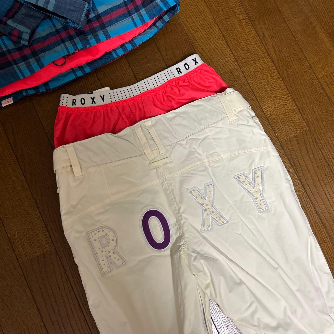 Roxy スノーボードウェア 上下セット　ロキシー　Mサイズ