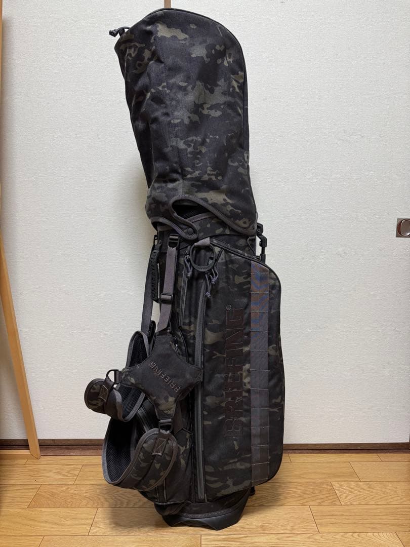BRIEFINGキャディバック美品
