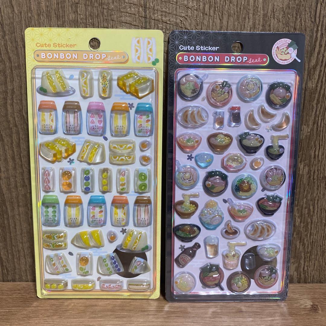 【正規品】ボンボンドロップシール　和柄　クーリア　匿名配送　6点セット