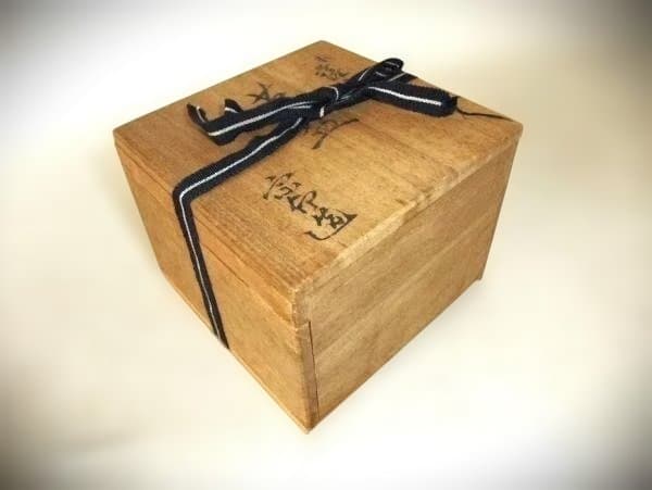 古い 本薩摩焼 金襴手 花づくし 竜田川 紅葉 茶道具 抹茶茶碗