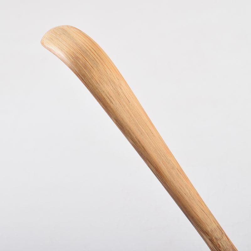 茶道具　海野宗泰作　茶杓　銘千代乃寿　紫野　松長剛山書付　共筒共箱　V　9140