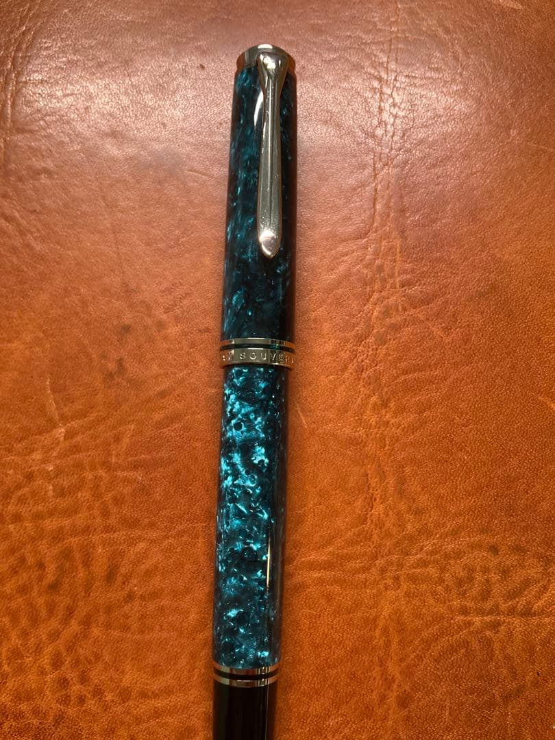 【希少品】ペリカン　スーベレーン　M805 M(中字) オーシャンスワール