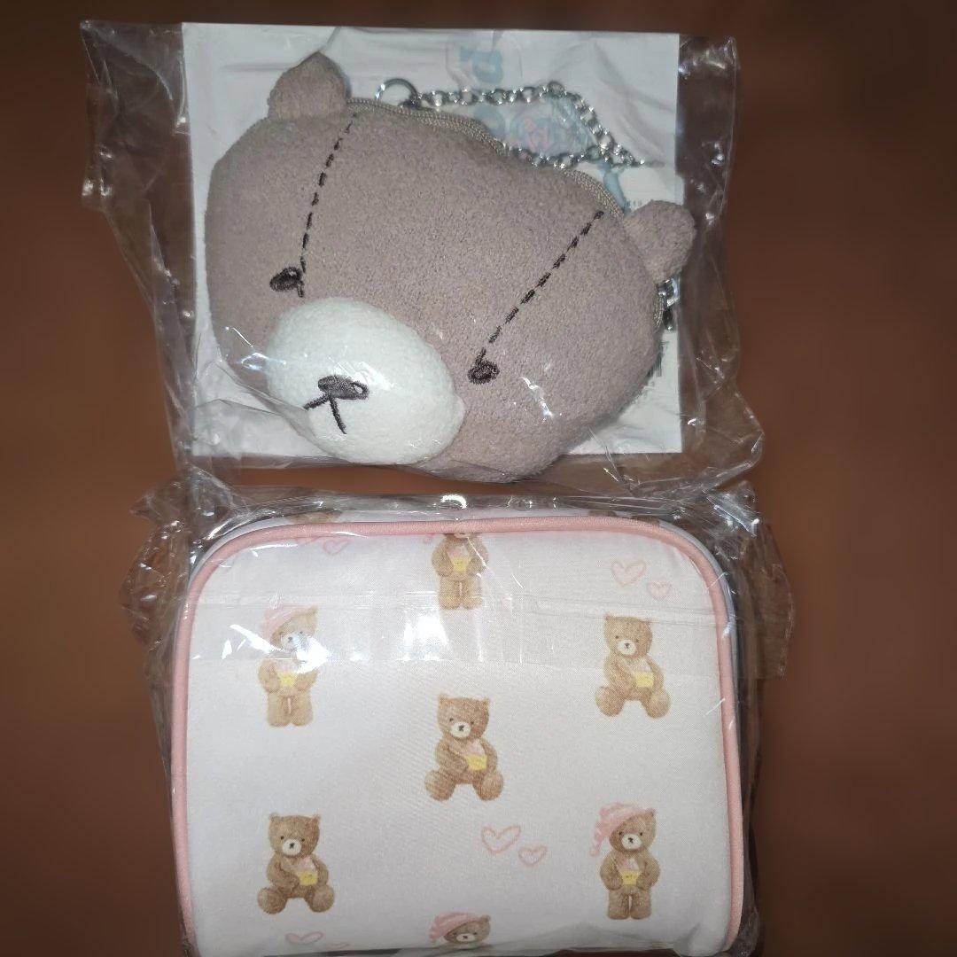 ジェラートピケ　JIN ポーチ2点セット