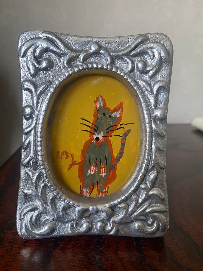 貴重！柚木沙弥郎　アクリル画　鼠