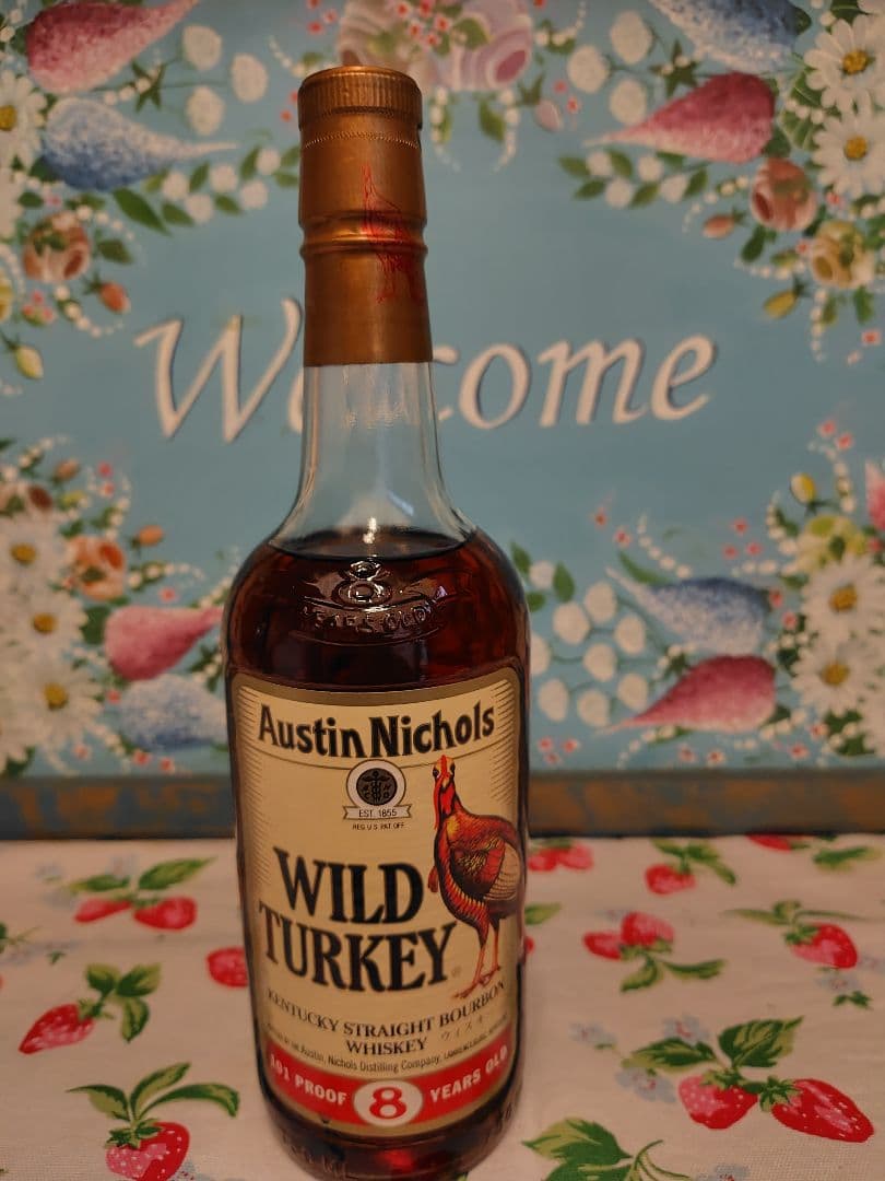 WILD TURKEY 8年　ワイルドターキー　８年　750ml 　旧ボトル