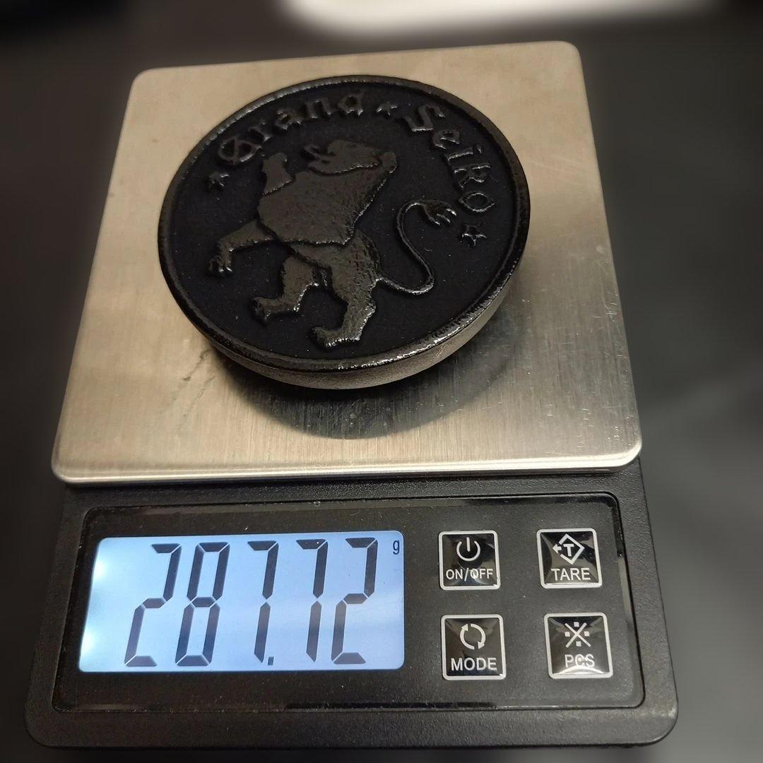 【非売品】Grand Seiko　岩鋳　南部鉄器　文鎮　獅子