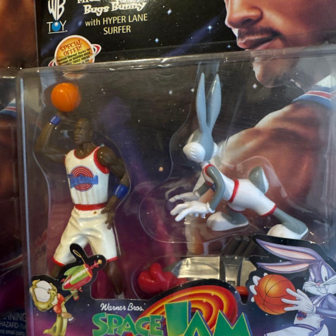 スペースジャム フィギュアセット　マイケルジョーダン