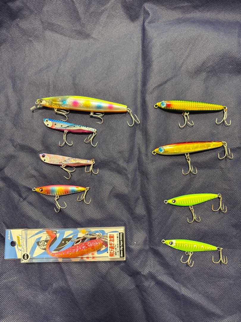 ア*ル様 引退品　メタルジグセット、ルアー他