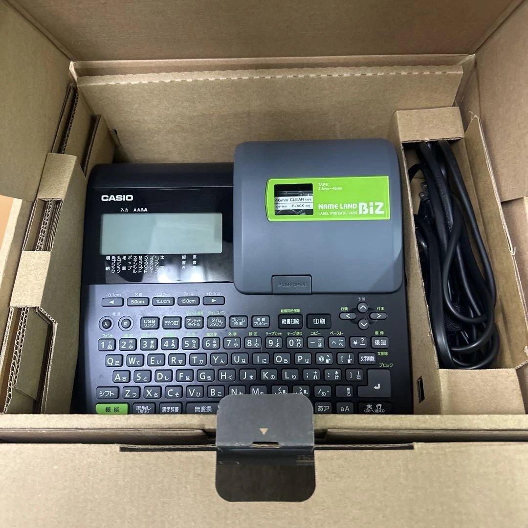★カシオ◆ネームランド ラベルライター★Biz KL-V460