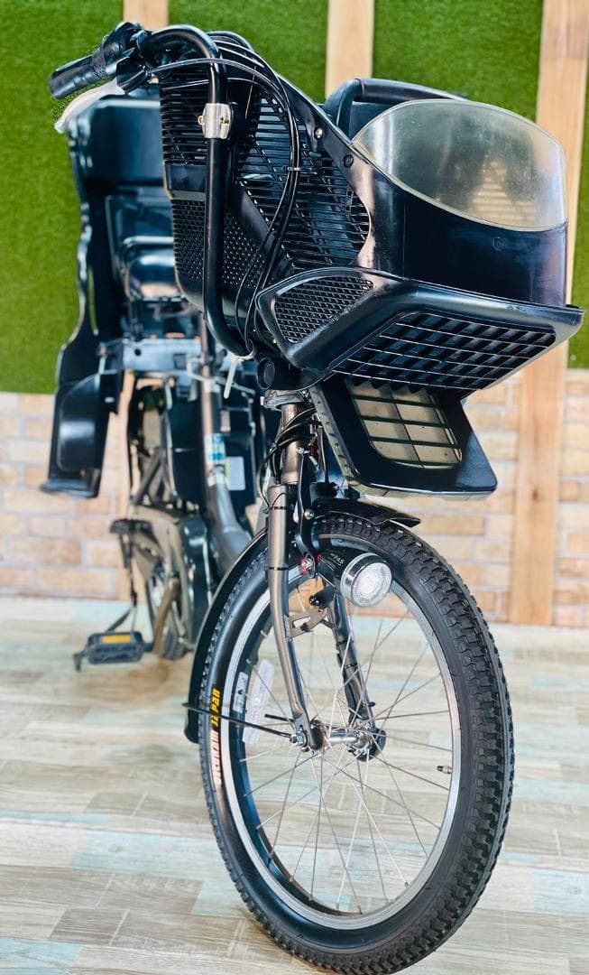 ヤマハキッス子供乗せ電動アシスト自転車　H1355