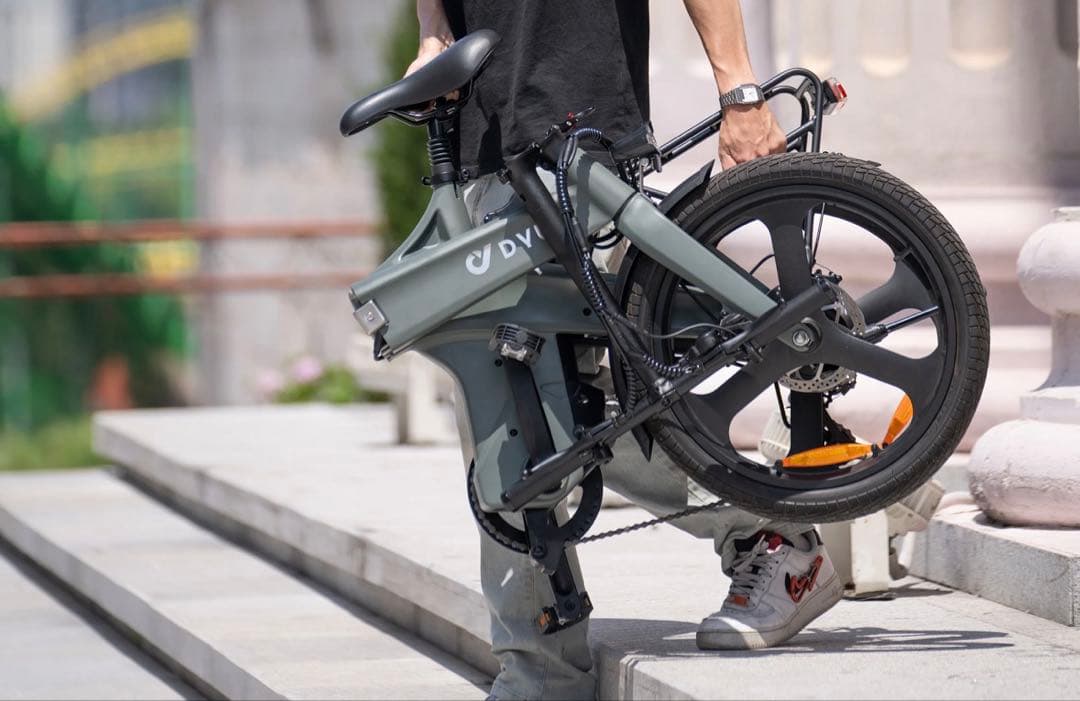 DYU 電動アシスト自転車 20インチ グレー　引き取り限定