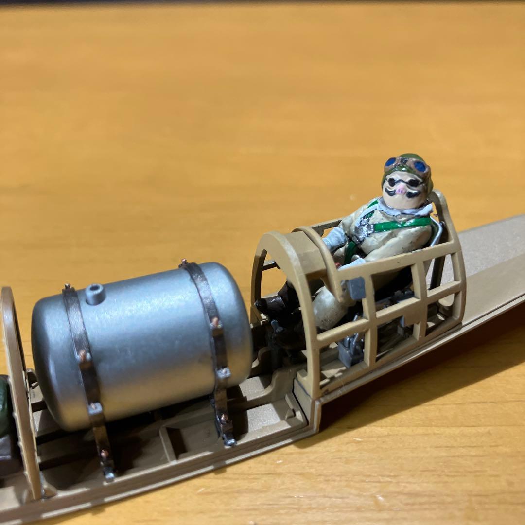 紅の豚　プラモデル　完成品