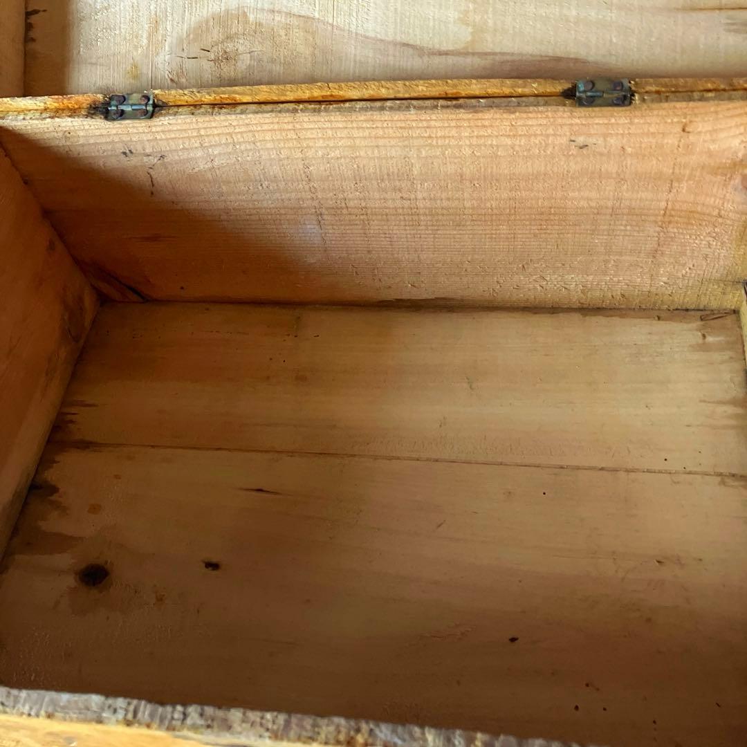 フランスアンティーク猫の木箱　フランスアンティーク猫の箱