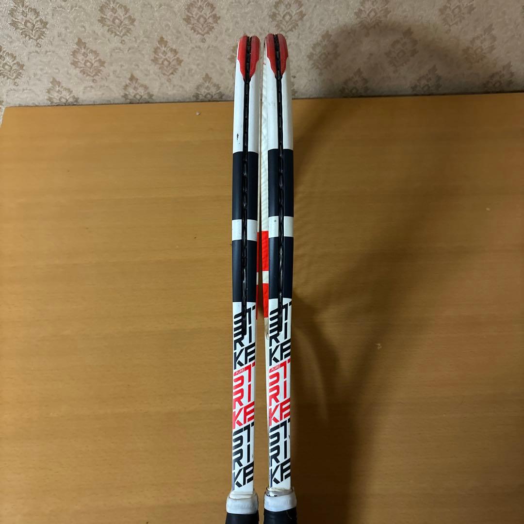 【中古】バボラ　PURE STRIKE 100 ラケット 2本