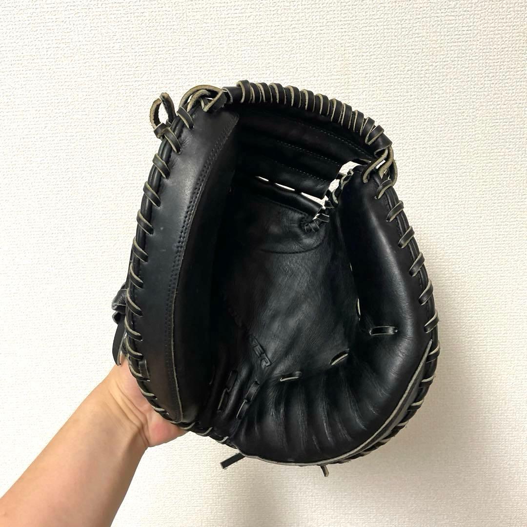 465 ミツワタイガー レボルタイガー 極美品 軟式 キャッチャーミット