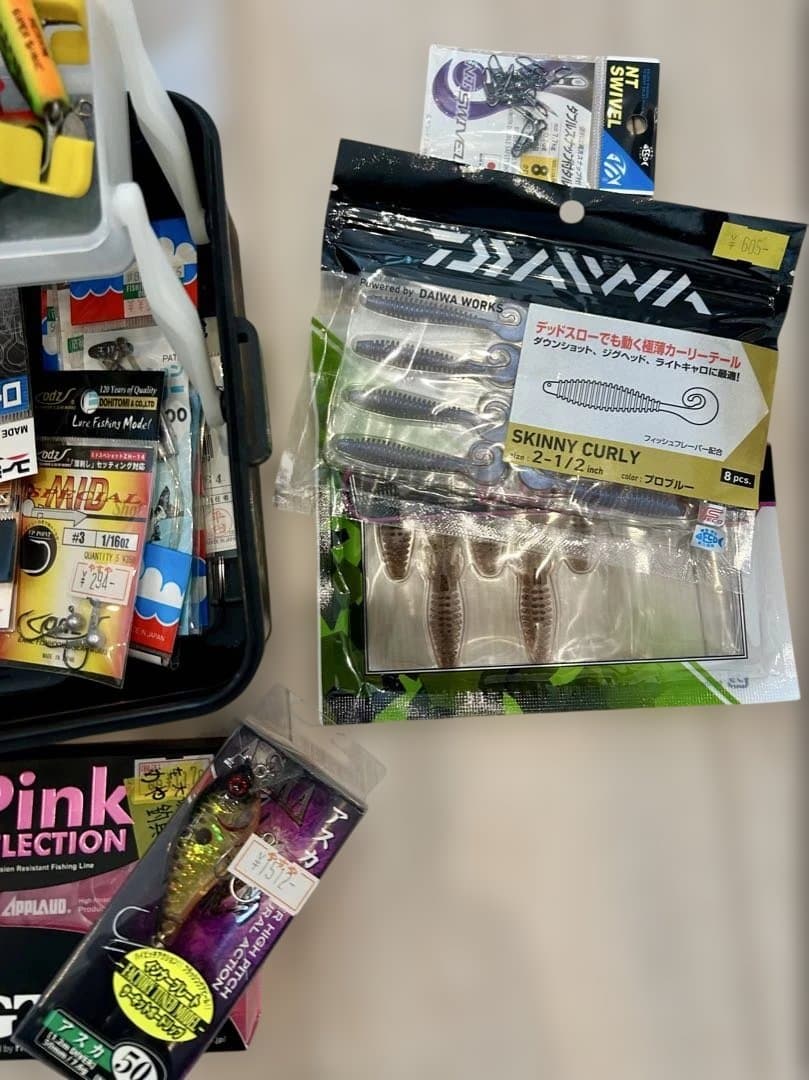 【引退 超お得まとめ売り】ルアー中心の道具BOX全て