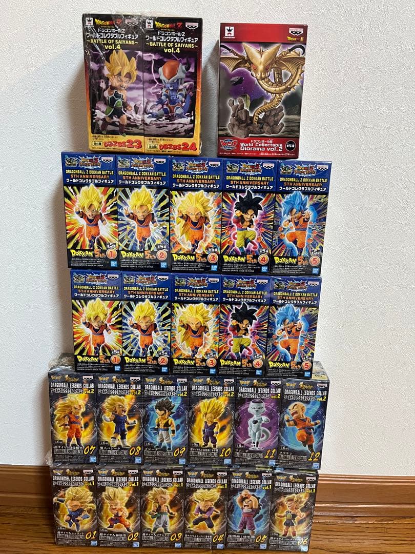 ドラゴンボール ワーコレ　未開封品セット　ワールドコレクタブルフィギュア