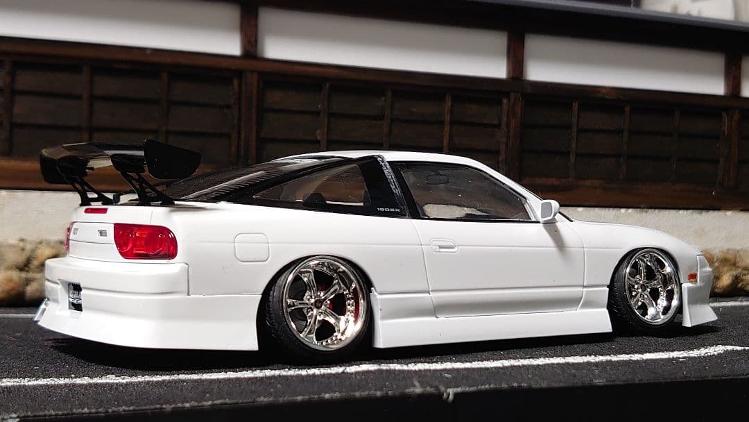 1/24 アオシマ ユーラス 180sx 完成品