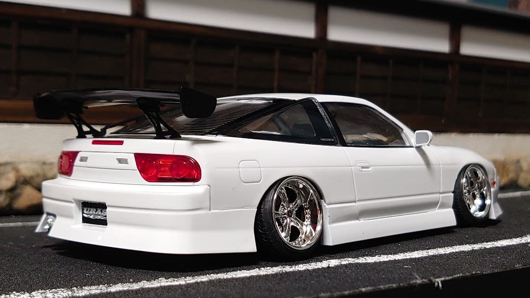 1/24 アオシマ ユーラス 180sx 完成品