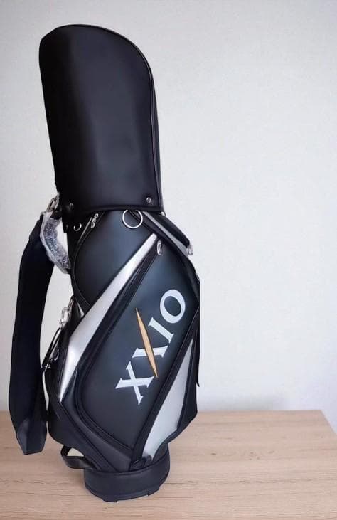 Par72送料無料/展XXIO ゴルフバッグ・キャディバッグ BLACK