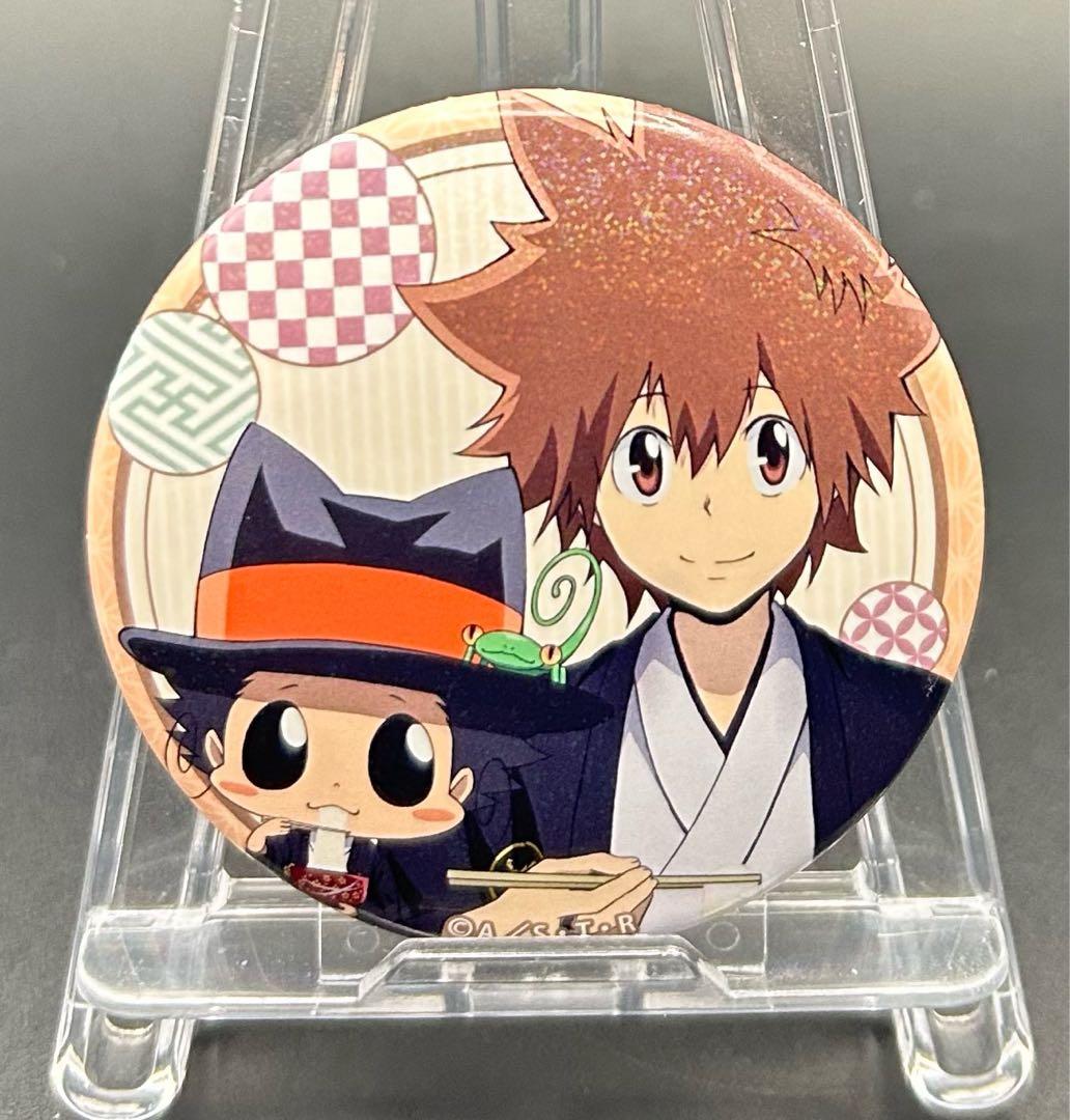 家庭教師ヒットマンREBORN! 着物 ちびキャラ 沢田綱吉 缶バッジ ラバスト