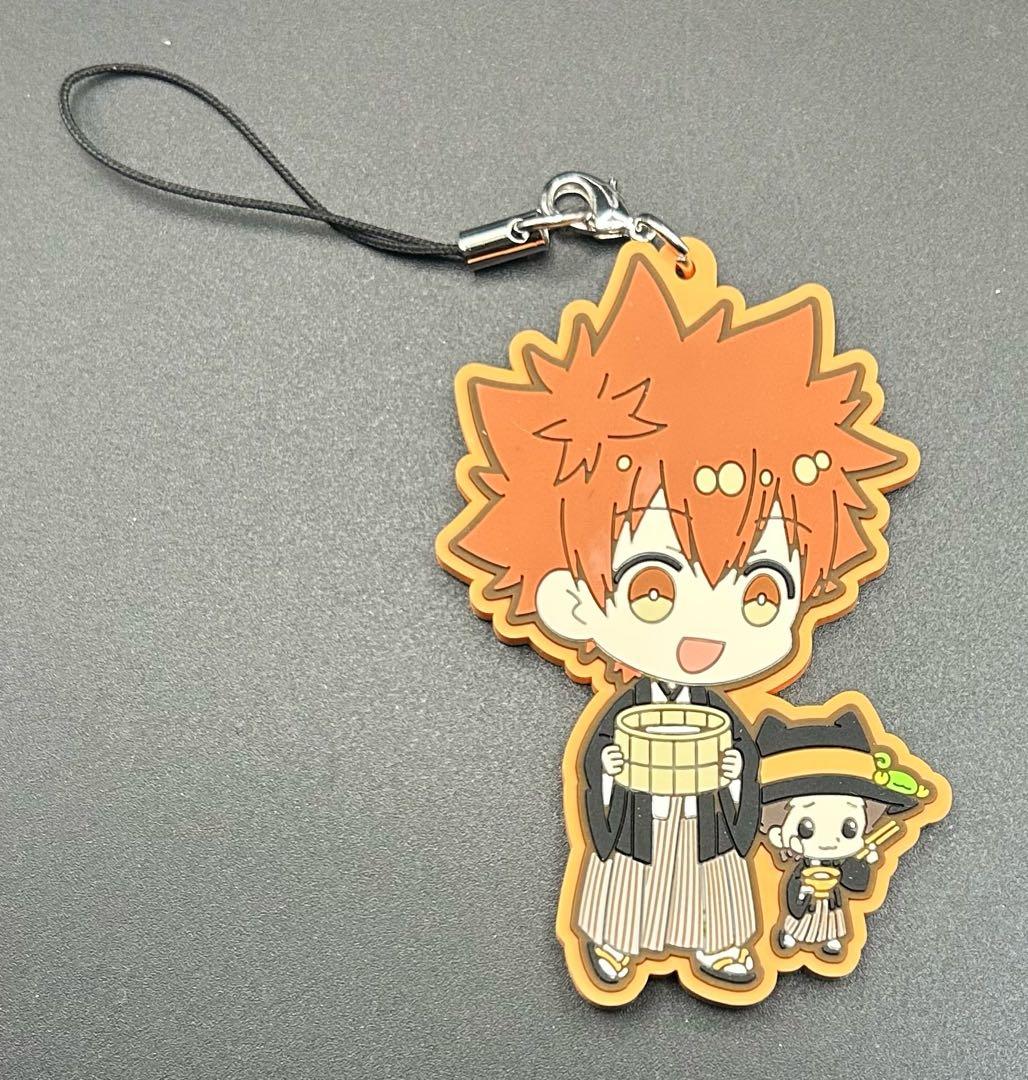 家庭教師ヒットマンREBORN! 着物 ちびキャラ 沢田綱吉 缶バッジ ラバスト