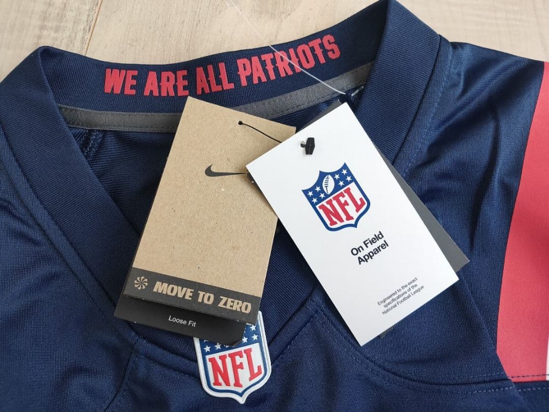 M 新品 NIKE×NFL New England Patriots ジャージ
